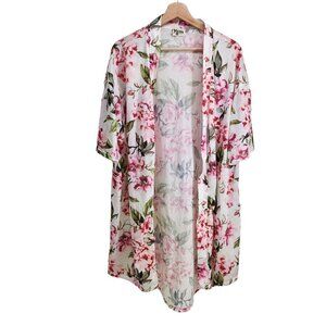 Show Me Your Mumu Brie Robe Women's Size One‎ Size Floral Print
